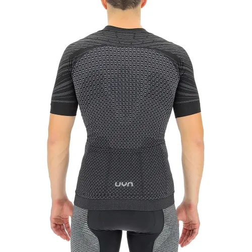 UYN Biking Man  Coolboost Ow Shirt SH_SL Férfi Sport felső J584-Bullet/Jet Black