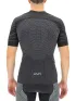 UYN Biking Man  Coolboost Ow Shirt SH_SL Férfi Sport felső J584-Bullet/Jet Black