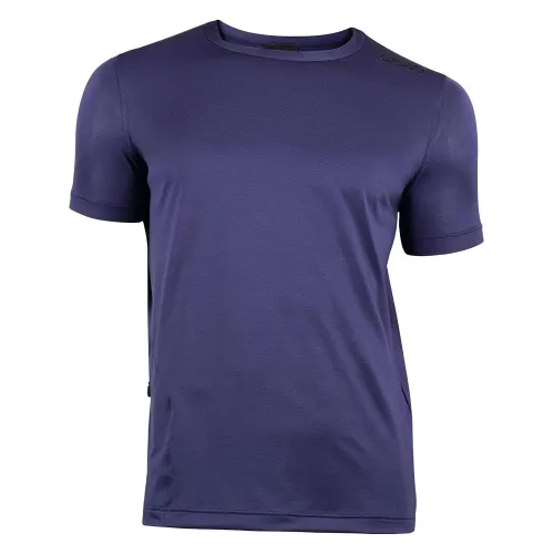 UYN Man Freemove Technical Roundneck T-Shirt Short Sleeves Férfi Sport felső A091-Blue Marine/Anthracite