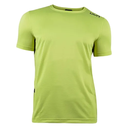 UYN Man Freemove Technical Roundneck T-Shirt Short Sleeves Férfi Sport felső E174-Green Lime/Anthracite