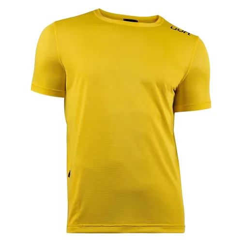 UYN Man Freemove Technical Roundneck T-Shirt Short Sleeves Férfi Sport felső Y196-Yellow Sunshine/Anthracite