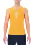 UYN Man Marathon Ow Sleeveless Férfi Sport felső O216-Orange Tiger/White