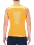 UYN Man Marathon Ow Sleeveless Férfi Sport felső O216-Orange Tiger/White