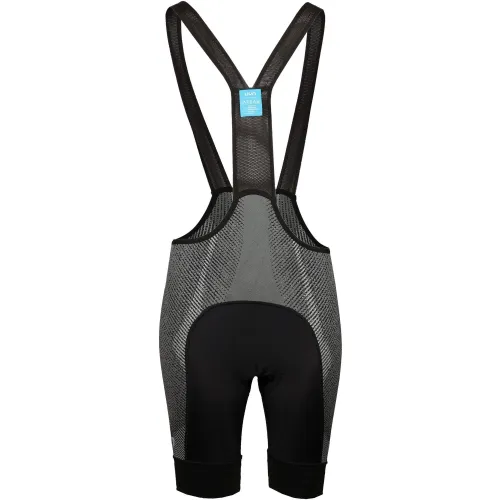 UYN Lady Biking Ridemiles Ow Bib Short Női Futónadrág B052-Black/Grey