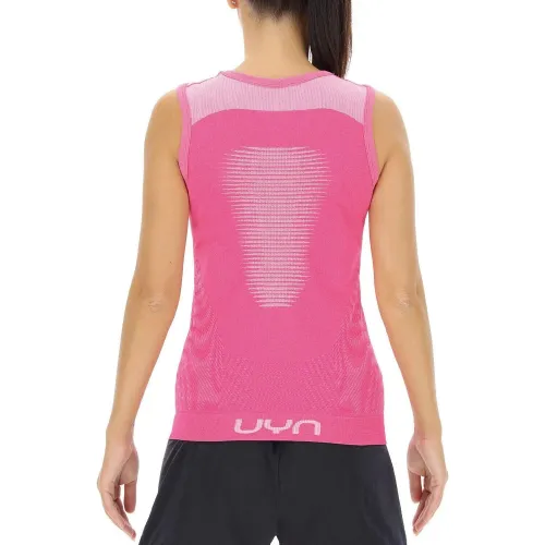 UYN Lady Marathon Ow Sleeveless Női Sport felső P320-Magenta/White