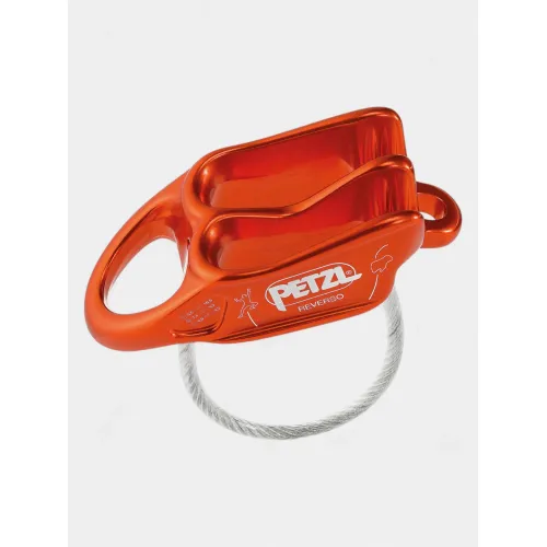 Petzl Reverso Kiegészítő Kemping, utazás Red-Or-Red-Orange