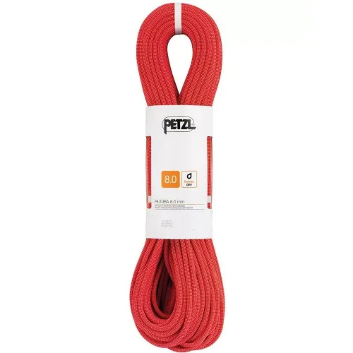 Petzl Rumba Half Rope 8 Mm X 60 M Petzl Rumba Half Rope 8 Mm X 60 M Kiegészítő Kemping, utazás Red-Red