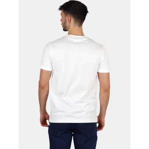 TBS Pieretee Férfi Póló 027-Blanc