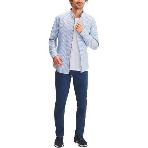 TBS Rahanche Férfi Ing 012-Chambray