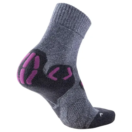 UYN Trekking Outdoor Explorere Lady Női Zokni G159-Grey Melange/Violet
