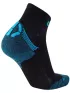 UYN Man Run Superleggera Socks Férfi Zokni B586-Black/Indigo Bunting