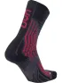 UYN Lady Trekking Wave Socks Női Zokni J284-Grey Stone/Bordeaux