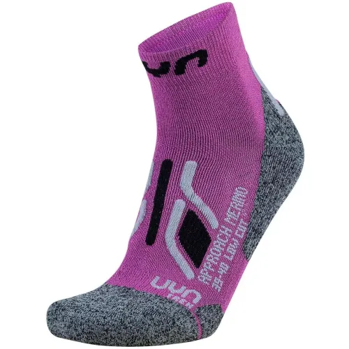 UYN Lady Trekking Approach Merino Low Cut Socks Női Zokni V035-Purple/Grey