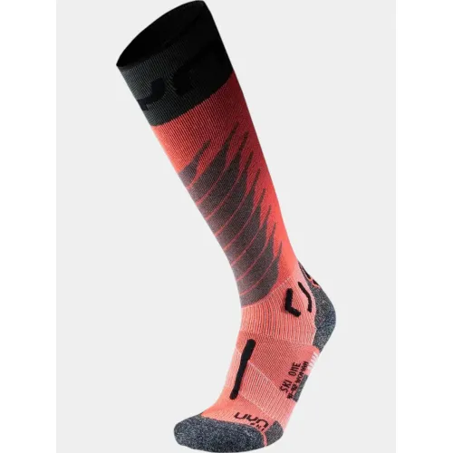 UYN WOMAN SKI ONE MERINO SOCKS Kiegészítő Zokni P059-Pink/Black