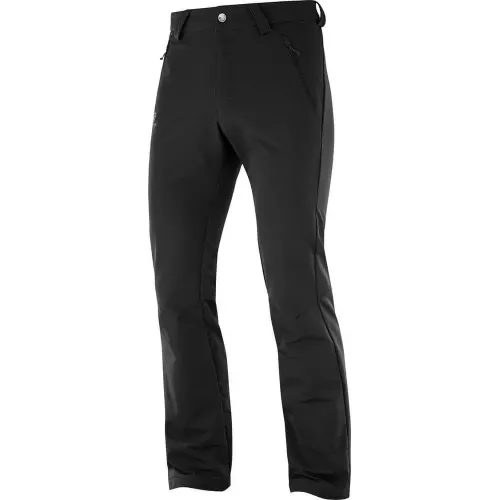 Salomon WAYFARER WARM STRAIGHT PA Férfi Túranadrág, esőnadrág 900-BLA-Black