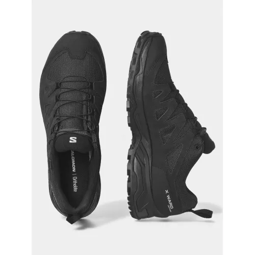 Salomon X Ward Leather Gtx Cipő Túracipő 300BK-Black