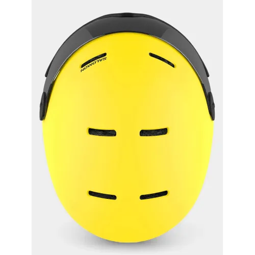 Salomon Orka Visor Junior-Gyerek Bukósisak, Védőfelszerelés 500BY-Vibrant Yellow