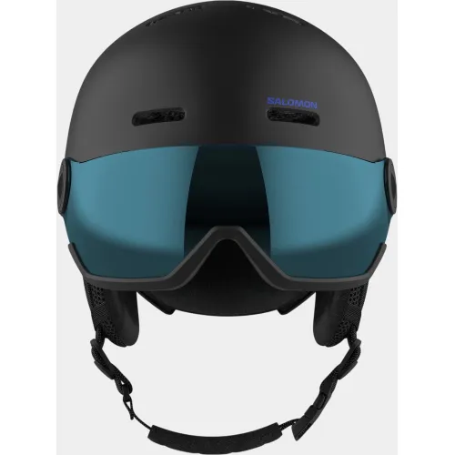 Salomon Orka Visor Junior-Gyerek Bukósisak, Védőfelszerelés 700BK-Black