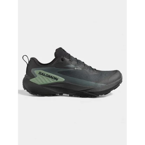 Salomon Genesis GTX Cipő Futócipő 700BA-Black/Agave Green/Urban Chic