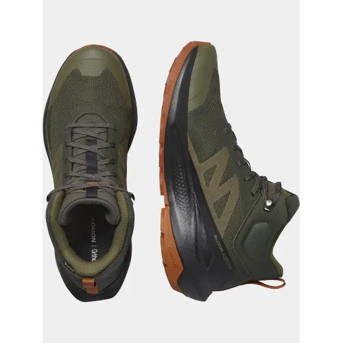 Salomon Elixir Activ Mid Gore-Tex Salomon Elixir Activ Mid Gore-Tex Férfi Bakancs 300PE-Peat