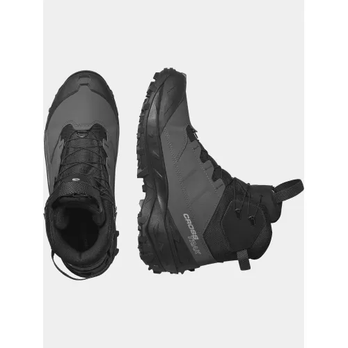 Salomon CroSStrak Powder Wp Salomon CroSStrak Powder Wp Férfi Bakancs 600AB-Asphalt/Black/Sharkskin