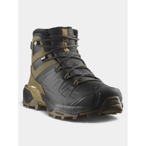 Salomon X Ultra Snowpilot Wp Cipő Túracipő, túrabakancs 700BM-Black/Military Olive/Gothic O