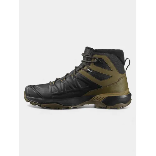 Salomon X Ultra Snowpilot Wp Cipő Túracipő, túrabakancs 700BM-Black/Military Olive/Gothic O