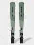 Salomon E S/Max 8 + M11 GW L80 Férfi Síléc 900OB-Oil Green-Black-White