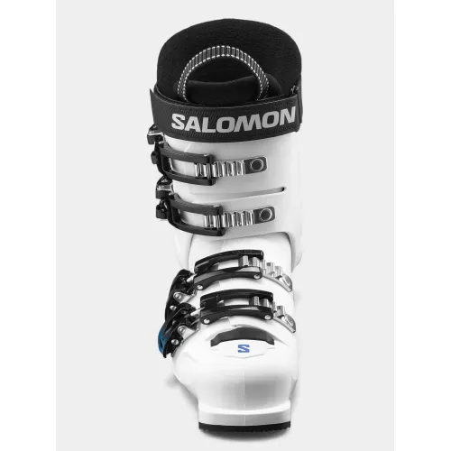 Salomon S/Race 60T M Junior-Gyerek Síbakancs 300WR-White-White-Process Blue