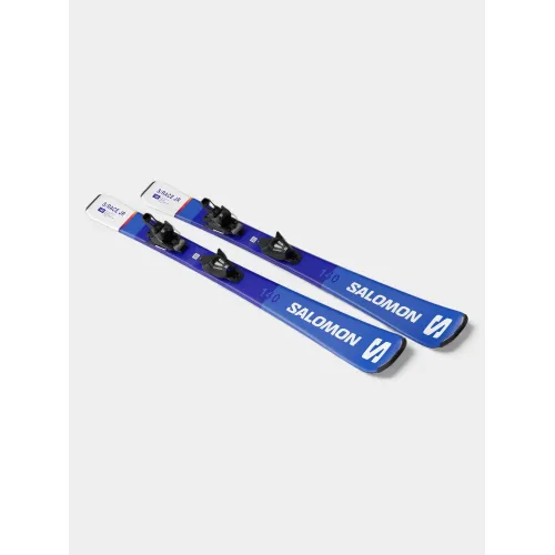 Salomon L S/Race Jr M + C5 GW J75 Junior-Gyerek Síléc 300RW-Race Blue-White