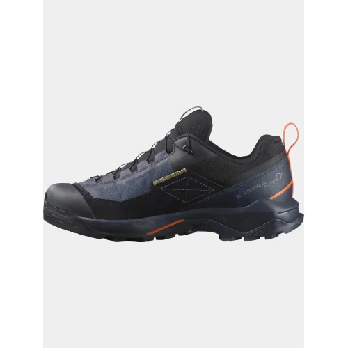 Salomon X Ultra Alpine GTX Férfi Túracipő, túrabakancs 200BB-Blue Nights/Black/Red Orange