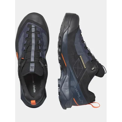 Salomon X Ultra Alpine GTX Férfi Túracipő, túrabakancs 200BB-Blue Nights/Black/Red Orange
