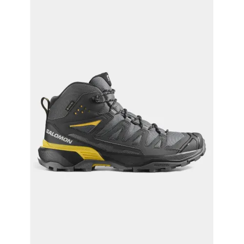 Salomon X Ultra 360 Mid GTX Salomon X Ultra 360 Mid GTX Férfi Túracipő, túrabakancs 600CA-Castlerock/Black/Spicy Mustar