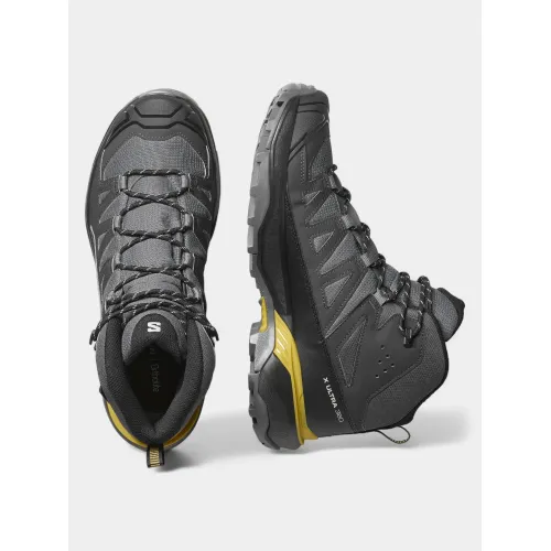 Salomon X Ultra 360 Mid GTX Salomon X Ultra 360 Mid GTX Férfi Túracipő, túrabakancs 600CA-Castlerock/Black/Spicy Mustar