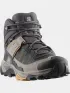 Salomon X Ultra 5 Mid GTX W Salomon X Ultra 5 Mid GTX W Női Túracipő, Túrabakancs 500NG-Nine Iron/Gull/Soft Clay