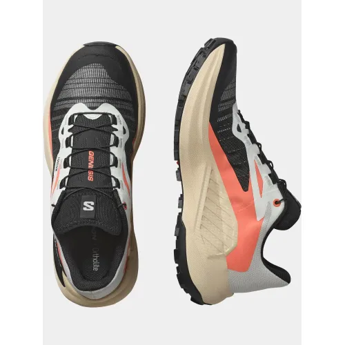 Salomon Genesis W Női Futócipő, terepfutó cipő 400FT-Fusion Coral/Tender Peach/Bla