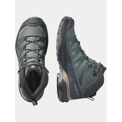 Salomon X Ultra 360 Mid GTX W Salomon X Ultra 360 Mid GTX W Női Túracipő, Túrabakancs 000SU-Sedona Sage/Urban Chic/Ethere
