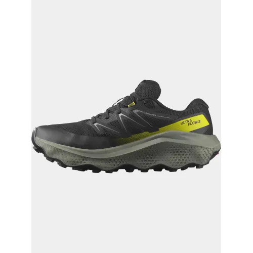 Salomon Ultra Flow 2 GTX Cipő Terepfutó cipő 200BS-Black/Sedona Sage/Incaberry