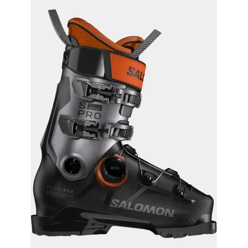 Salomon S/Pro Supra Boa 110 GW Férfi Sícipő, síbakancs 600BB-Black-Beluga Met-Orange Tiger