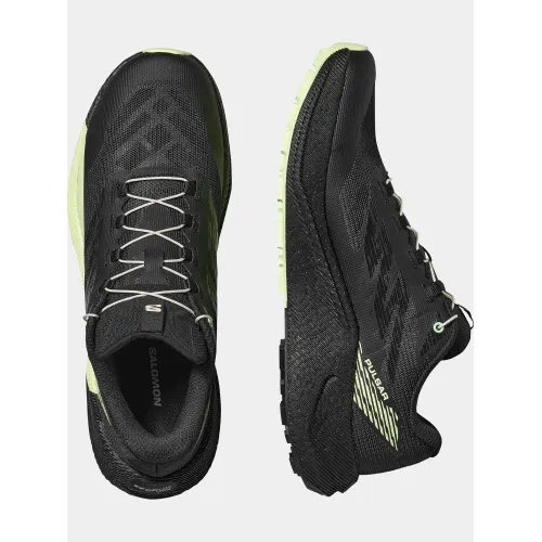 Salomon PuLSar Férfi Futócipő, terepfutó cipő 800BP-Black/Black/Patina Green