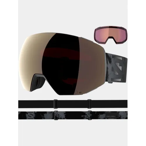 Salomon Radium Prime Sigma +1Lens Férfi Síszemüveg 300BK-Black
