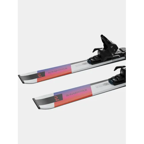 Salomon E S/Max 4 + M10 GW L80 Férfi Síléc 500WB-White-Dazzling Blue-Rhodamine