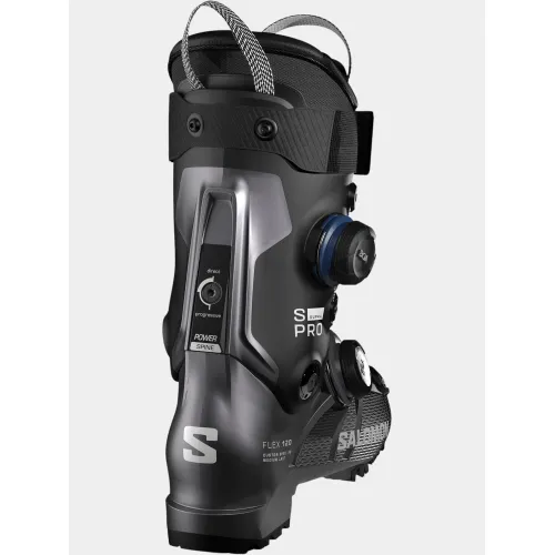 Salomon S/Pro Supra Dual Boa 120 GW Férfi Sícipő 200BE-Beluga Met Black-Estate Blue