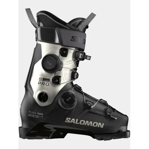 Salomon S/Pro Supra Dual Boa 105 W Női Sícipő 500BB-Black-Light Bronze Met Black