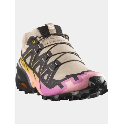 Salomon Speedcross 6 W Női Futócipő, terepfutó cipő 800EB-Etherea/Black/Cyclamen