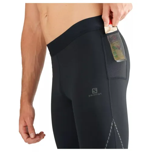 Salomon Cross Run Tight M Salomon Cross Run Tight M Férfi Melegítő nadrág 600BL-Black