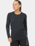 Salomon Sense Aero Seamless Tee W Salomon Sense Aero Seamless Tee W Női Hosszú ujjú póló 300DB-Deep Black