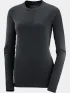 Salomon Sense Aero Seamless Tee W Salomon Sense Aero Seamless Tee W Női Hosszú ujjú póló 300DB-Deep Black
