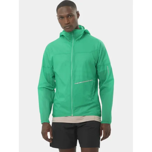 Salomon Sense Aero Wind Férfi Futó Kabát 200PA-Parakeet