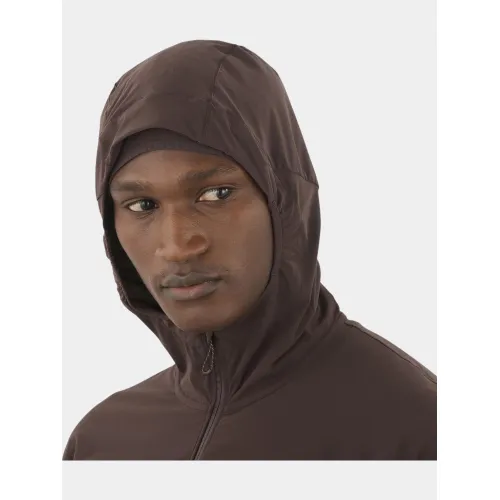 Salomon Sense Aero Hybrid Férfi Futó Kabát 500CFB-Coffee Bean